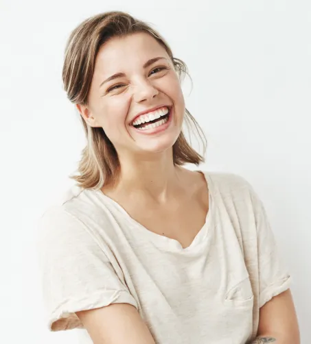 Dental implant restoration showing natural-looking replacement tooth in Billings, MT